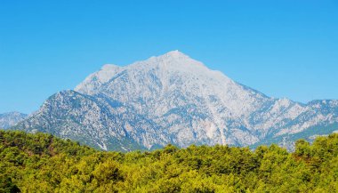 Aile tatil seyahat, tatil gezisi. Güzel doğa doğal peyzaj.