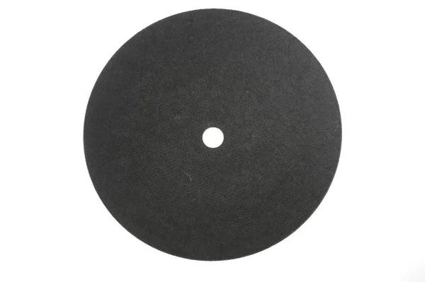 Rodas para serra circular à mão isolada sobre fundo branco — Fotografia de Stock
