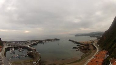 Küçük bir koyda sabit Timelapse