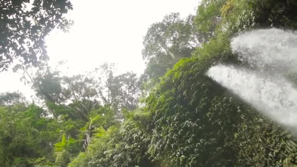 Kaskada Indonezyjski Wodospad — Wideo stockowe