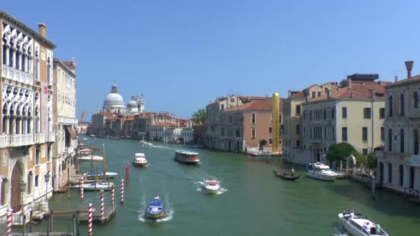 Видео Venice Grand Canal — стоковое видео