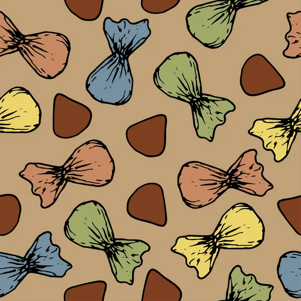 Renkli Şekerlemesiz Desen