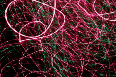 Soyut renk çubukları