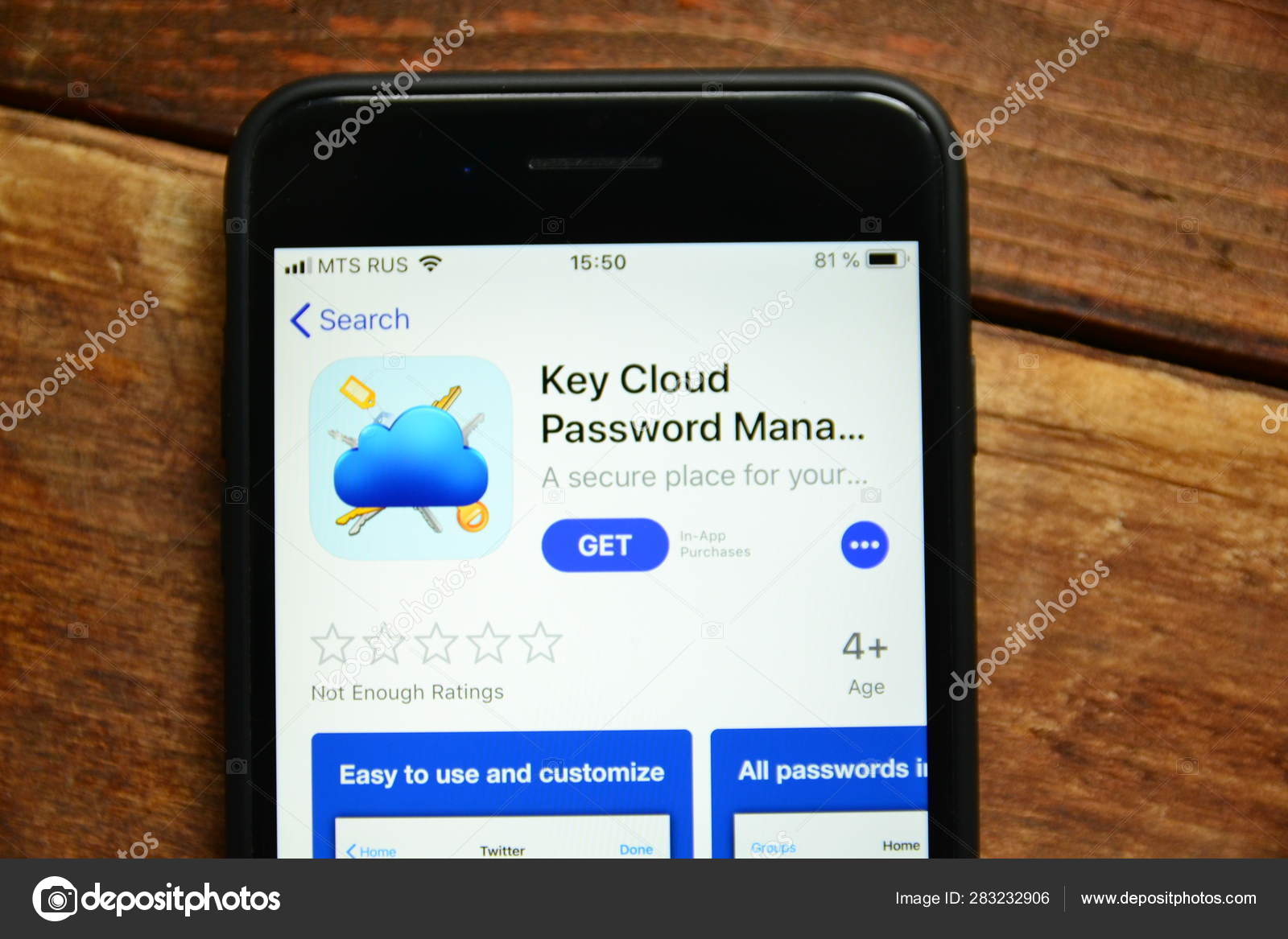 Mobile Application For Saving And Managing Passwords On A - 