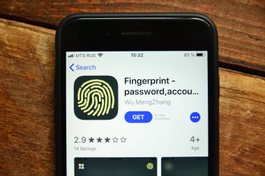 bir smartp üzerinde şifreleri kaydetmek ve yönetmek için mobil uygulama