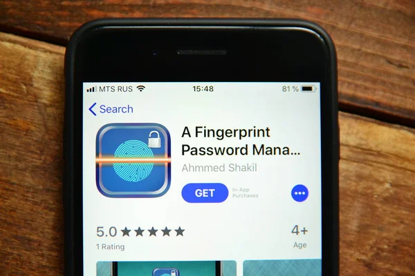 bir smartp üzerinde şifreleri kaydetmek ve yönetmek için mobil uygulama