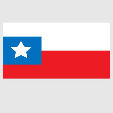 Şili ulusal bayrağı.