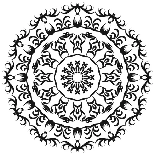 Mandala. Elemento vetorial decorativo —  Vetores de Stock