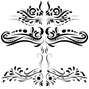 Vintage Barok çerçeve