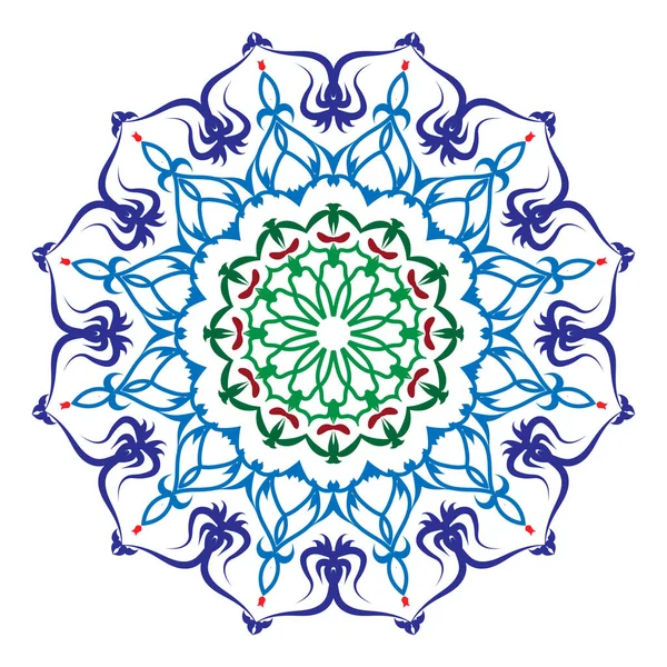Mandala deseni siyah beyaz iyi ruh hali.