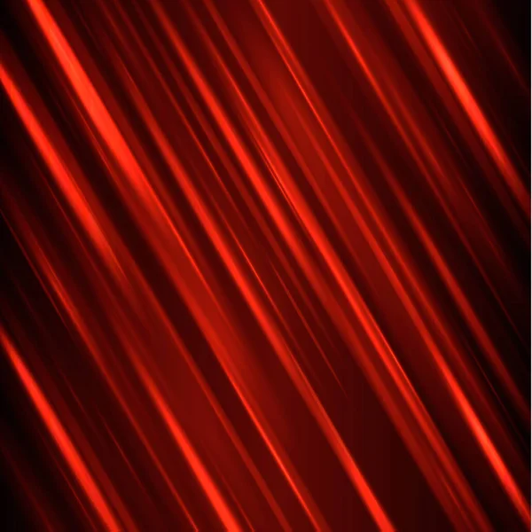 Světelné Linky Červeném Pozadí Glitrem — Stockový vektor