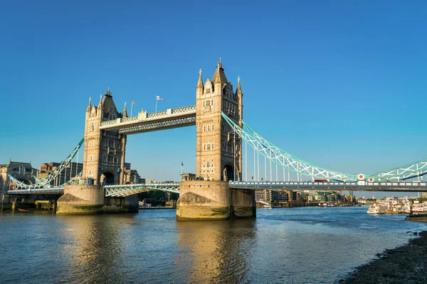 Obrázek Mostu Tower Bridge Londýně Durrng Den — Stock fotografie
