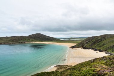Downings Donegal İrlanda izole bir kumsalda bu. Alan Tr na olduğunu Rossan.