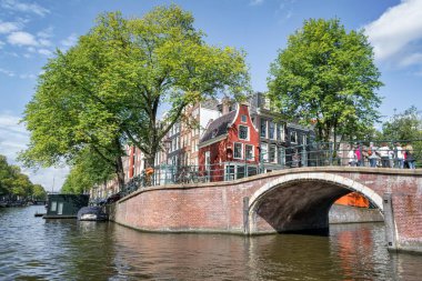 Bu birçok köprü Amsterdams biri bir resmi vardır