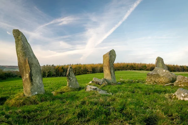 Bocan Ancient Stone Circle Located Just Culdaff County Donegal Ireland — Stock Photo, Image