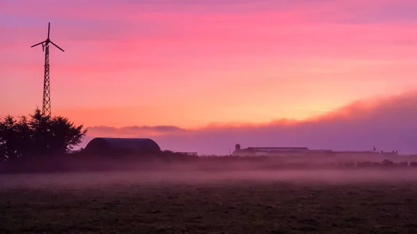Sunrise çiftlik — Stok fotoğraf