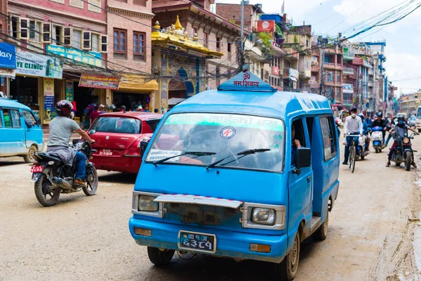 Kathmandu Nepal Julho 2018 Vista Rua Kathmandu Considerada Centro História — Fotografia de Stock