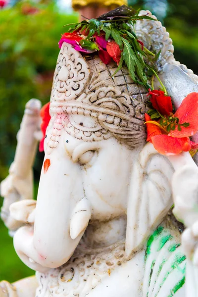 Sanga Nepal Juli 2018 Standbeeld Van Hindoe God Ganesha Kailashnath — Stockfoto
