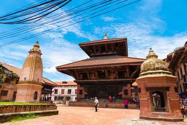 Bhaktapur Nepal Julio 2018 Arquitectura Tradicional Ciudad Bhatktapur Famosa Por — Foto de Stock