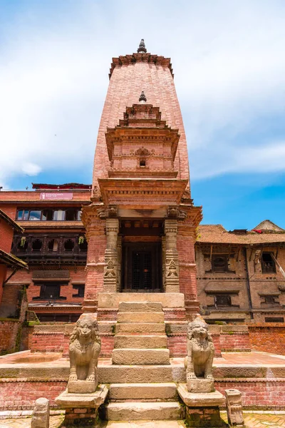 Bhaktapur Nepal Julho 2018 Arquitetura Tradicional Cidade Bhatktapur Famosa Pelos — Fotografia de Stock