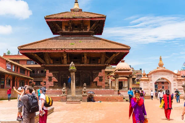 Bhaktapur Nepal Julio 2018 Arquitectura Tradicional Ciudad Bhatktapur Famosa Por —  Fotos de Stock