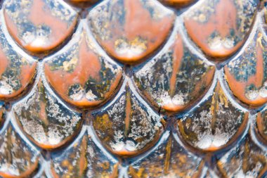 Bhaktapur, Nepal - 16 Temmuz 2018: Bhatktapur, bölgenin Sarayı avlu ve Nepal, aynı zamanda Unesco Dünya Mirası alanı eski şehir merkezinde ünlü geleneksel metal ayrıntılarına yakın çekim