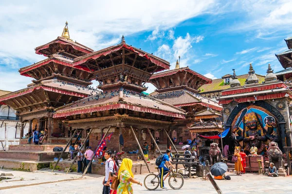Площадь Катманду Дурбар Непал Июля 2018 Года Вид Площадь Катманду — стоковое фото