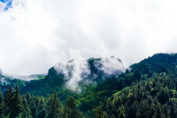 Vista Natural Área Conservação Annapurna Destino Hotspot Para Montanhistas Maior — Fotografia de Stock