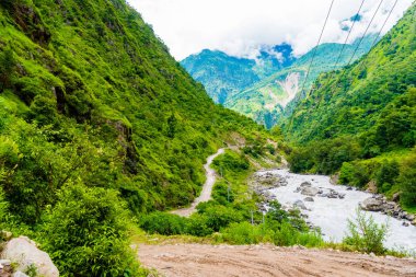 Doğa ve bakış açısı Annapurna koruma alanı, bir sıcak nokta hedef dağcıların Nepal'ın en büyük koruma alani.
