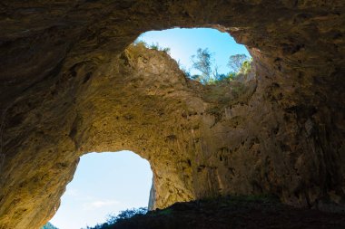 Görüntülemek Güney zafer mağara ile kireçtaşı chambers, süslemeleri ve rock kazık en büyük mağara Yarrangobilly alanında, Kosciuszko Milli Parkı, Nsw, Avustralya