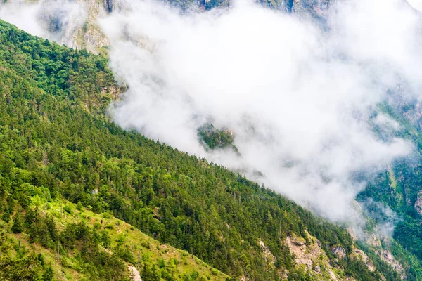 Vista Natural Área Conservação Annapurna Destino Hotspot Para Montanhistas Maior — Fotografia de Stock