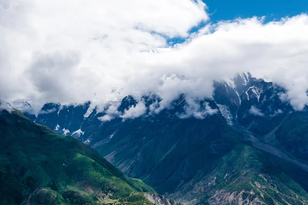 Vue Sur Nature Dans Zone Conservation Annapurna Une Destination Phare — Photo