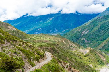 Doğa ve bakış açısı Annapurna koruma alanı, bir sıcak nokta hedef dağcıların Nepal'ın en büyük koruma alani.
