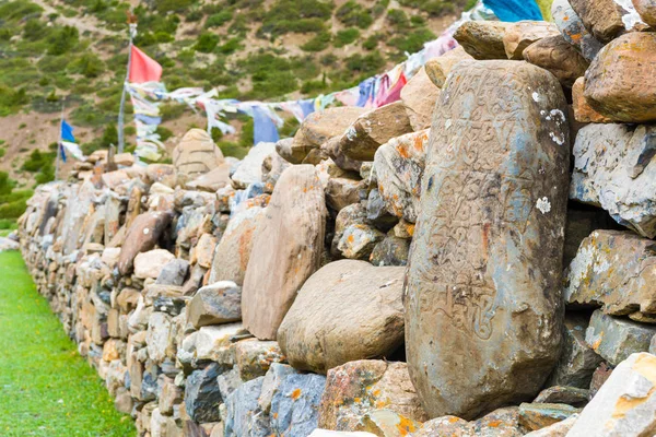 Nar Village Annapurna Conservation Área Nepal Julio 2018 Antiguas Piedras — Foto de Stock