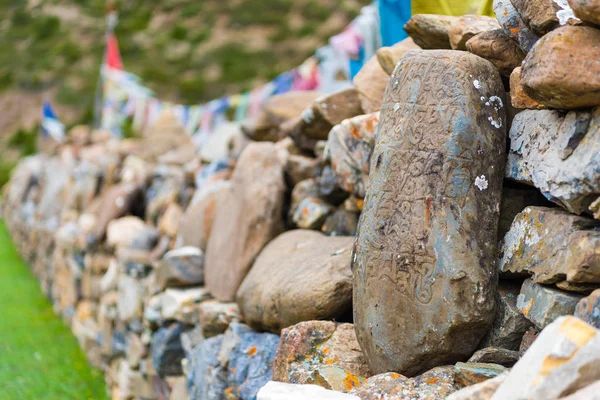 Nar Byn Annapurna Conservation Area Nepal Juli 2018 Forntida Buddhistiska — Stockfoto