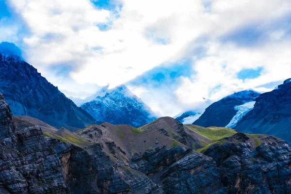 Doğa Bakış Açısı Annapurna Koruma Alanı Bir Sıcak Nokta Hedef — Stok fotoğraf