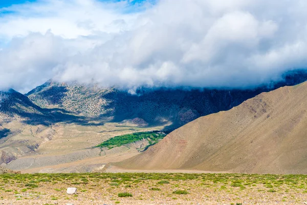 Προβολή Φύση Στην Περιοχή Annapurna Διατήρησης Έναν Προορισμό Hotspot Για — Φωτογραφία Αρχείου