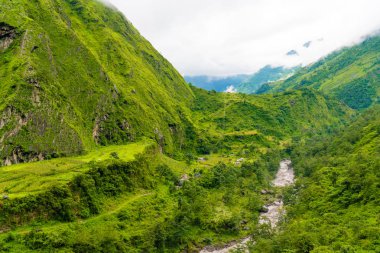 Doğa ve bakış açısı Annapurna koruma alanı, bir sıcak nokta hedef dağcıların Nepal'ın en büyük koruma alani.