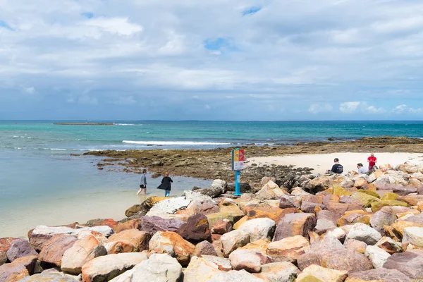 Huskisson Nsw Australia December 2018 People Enjoying Sunny Weather City — Stock Photo, Image