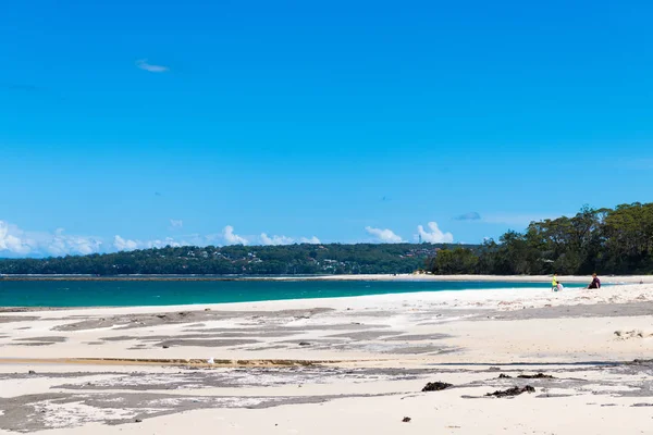 Huskisson Nsw Australia Diciembre 2018 Vista Sobre Playa Ciudad Huskisson — Foto de Stock