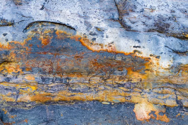 Tekstur Latar Belakang Batu Berwarna Warni Pembentukan Abstrak Batuan Mineral — Stok Foto