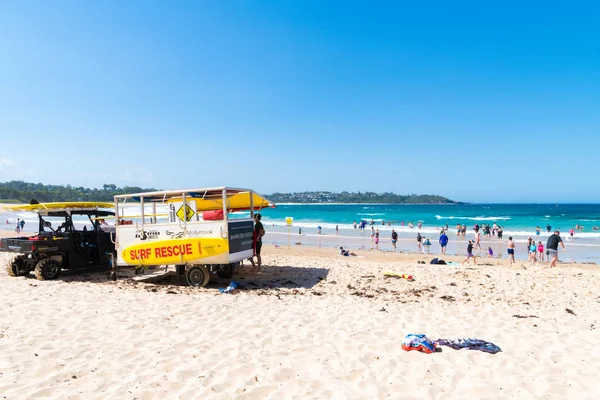 Mollymook Beach Nsw Australia January 2019 People Enjoying Sunny Weather — Stock Photo, Image