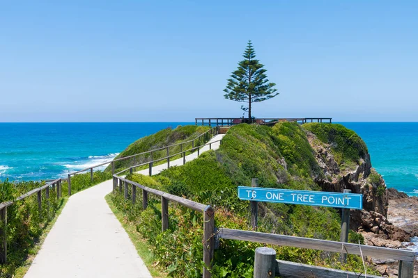 One Tree Point Beach Nsw Australia Dic 2018 Vista Sobre — Foto de Stock