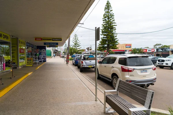 stock image Street view in the city of Eden, a coastal town in the South Coast region of New South Wales, Australia