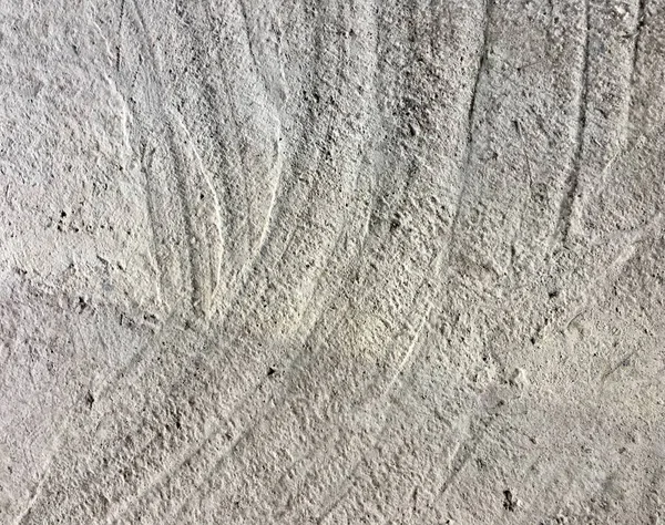 Τσιμεντένιο Πάτωμα Διάφορες Κοίλες Γραμμές Φόντο Απόθεμα Υφή Ταπετσαρία — Φωτογραφία Αρχείου