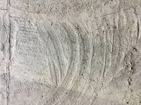 Betonová Podlaha Různými Dutou Linií Textura Povrchu Pozadí Tapeta — Stock fotografie
