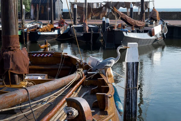 Urk Paesi Bassi Maggio 2018 Immagine Delle Classiche Navi Olandesi — Foto Stock