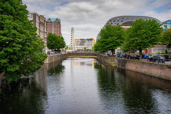 로테르담 / 네덜란드 - 2019년 5월 31일: 현대 건축 — 스톡 사진