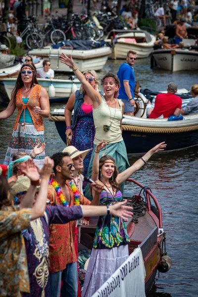 07 Temmuz 12, 2018, Leiden, Hollanda, Leiden's Woodstock festiv
