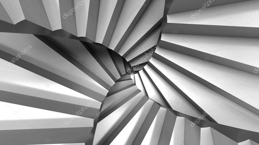stairs abstract illusion Escher's inspired background